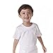 Gerber Baby Toddler 5-Pack Solid Short Sleeve T-Shirts Jersey 160 GSM, White, 12 Months