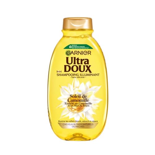 Garnier Ultra Doux Soleil Kamille Shampoo, leuchtend, Blond, 400 ml