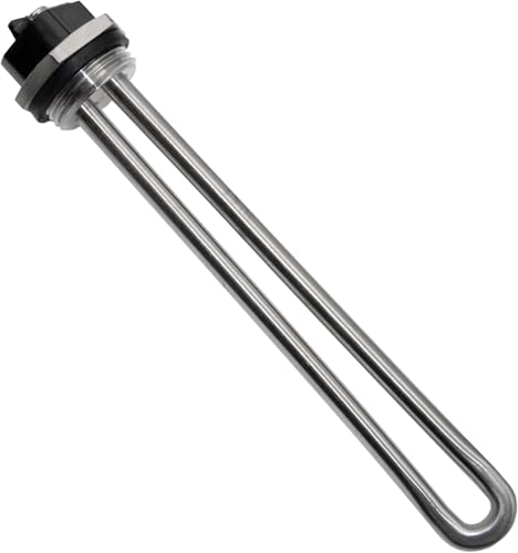 Image of QINGJIE 520789 232794 Rv Water Heater Element for Suburban Rv Sw Series Electric Water Heater,Replacement of Water Heater Part Sw12del,Sw10del,Sw6del Etc,Screw in,1440w 120v, Silver