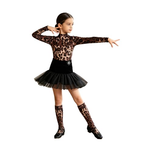 Unitard de ballet pour filles Choomomo idéal pour les cours de danse latine