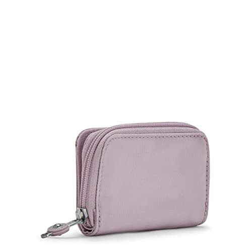 Kipling Women's Tops Wallet, Compact, Practical, Nylon Travel Card Holder, Gentle Lilac #TOP1