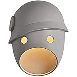 Lampara Araña Holandesa Creatividad Personalidad Salón Dormitorio Comedor Pasillo Muro De Máscara,G9 Nórdico Simple Diseñador Holandés Lámparas-Color de cemento Sección b