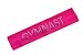 GYMNAST Rhinestone Cotton Stretch Gymnastics Headband (Hot Pink)