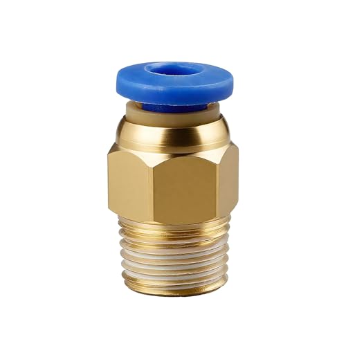 Raccordement pneumatique étanche et coupleur instantané tube 12mm