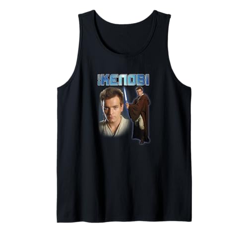 Star Wars Obi-Wan Kenobi Jedi Portrait Tank Top débardeur imprimé science-fiction