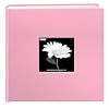 Pioneer Photo Albums Fabric Frame Cover Photo Album 200 Pockets Hold 4×6 Photos, Dreamy Pink