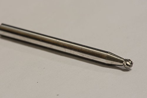 Fresa de carburo sólido SD-41 doble corte 3/32" miniatura 5