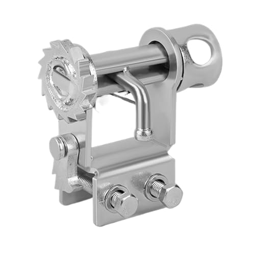 Treuil de camion – Câble en acier M avec mécanisme à cliquet, enrouleur de câble manuel | Tendeur de câble métallique robuste, outil de serrage polyvalent, treuil haute performance pour le remorquage