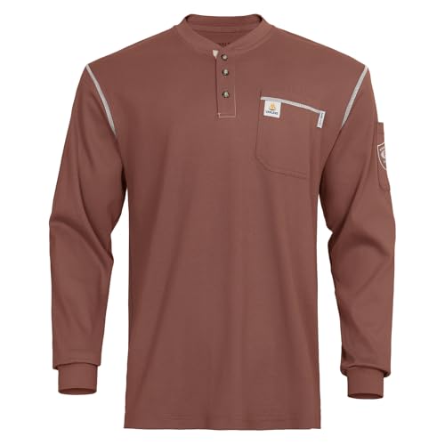 Image of VANLENS FR Shirts for Men CAT2/HRC2 Flame Resistant 6.5oz Light Weight Long Sleeve Fire Retardant