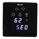 [Verwendete Materialien] Hergestellt aus robustem Kunststoff und ABS-Materialien, Langlebigkeit und Zuverlässigkeit für unzählige Sauna.