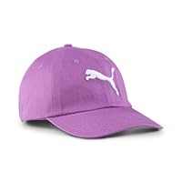 PUMA Unisex Adult's Essentials Cat Logo Baseball Cap, Wild Berry, OSFA