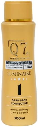Q7Paris Luminaire Lotion 1|Hyperpigmentation Control Intensive Lightening & Rejuvenating Day Lotion 300ml - Suitable for All Skin Types - 300ml