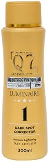 Q7Paris Luminaire Lotion 1 Anti Dark Spot Intensive Face Neck Body Skin Lightening Lotion Skin Brightening Cream Strong Skin Whitening against Dark knuckles Knees & Elbows All skin types 300ml