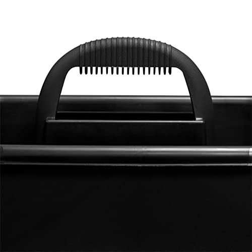 Akro-Mils 09185 Plastic Tote Tool & Supply Cleaning Caddy with Handle, 18-3/8-Inch x 13-7/8-Inch x 9-Inch, Black by Akro-Mils - Image 6