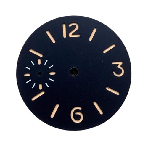 1�� ���v������ 36mm �O���[�� ��� ETA 6497 ���[�u�����g���i�����p 3/6/12 �����t�F�C�X ST3600 �����՗p(Orange)