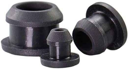 Hole Plugs,Screw Hole Plugs Silicone Hole Plug Cover,20Pcs New Silicone Rubber Hole Caps 2.5-60.6mm High Temperature Resistance T Type Cover Snap-on Gasket Blanking End Cap Seal Stopper(A 29mm)