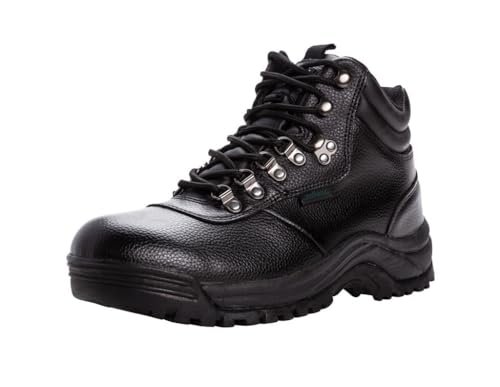 Propét Mens Cliff Walker Medicare/Hcpcs Code = A5500 Diabetic Shoe Hiking Boot, Black, 14 Wide US