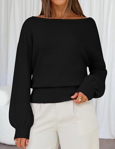 Image of MEROKEETY Sweaters for Women 2026 Fall Outfits Long Sleeve Winter Clothes