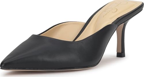 Jessica Simpson Belvaen High Heel Mule, Black, 7.5