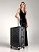 Zipperless Polycarbonate Suitcase – Hard Shell Large Check-in Luggage with Dual TSA Locks, Silent Spinner Wheels & Aluminium Alloy Handle (28-Inch, Black)