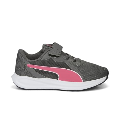 PUMA Toddler Boys Twitch Runner Alternative Closure Slip On Sneakers Shoes Casual - Grey - Size 1 M
