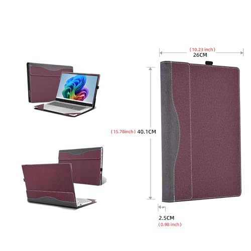 Funda para portátil HP OmniBook 7 17" Next Gen AI PU Cuero miniatura 4