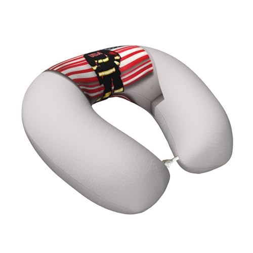 Almohada cuello U espuma viscoelástica tamaño único miniatura 2
