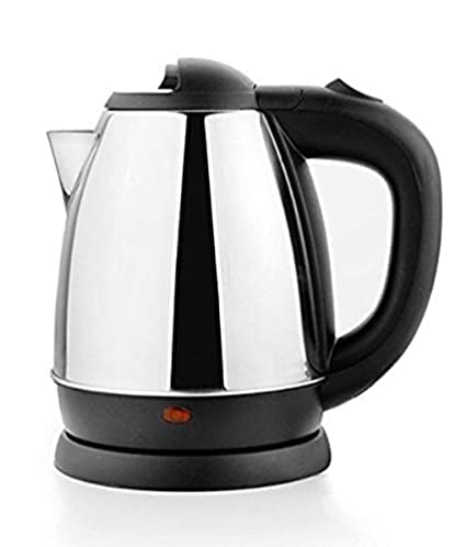 Nova Home Care_Generic Shinestar Stainless Steel Electric Kettle, 1.8 Litre (Black/Silver)_Pack Of 2