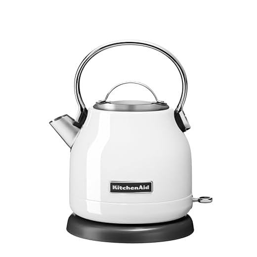 KitchenAid 5KEK1222EWH Classic Vattenkokare, Vit, 1,25 l