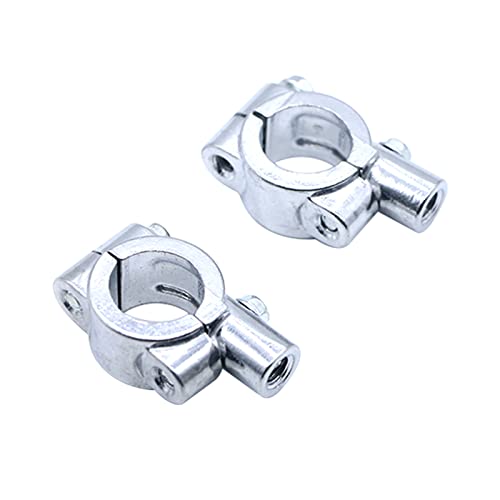 Moniss Braçadeira Para Montagem Em Espelho Do Guiador De Alumínio Para Guiador Espelhos Laterais Ret