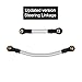 Pothyes Stainless Steel Steering Links and High Clearance Body Chassis Link Set for Redcat Ascent-18 1/18 RC Crawler Metal Upgrade