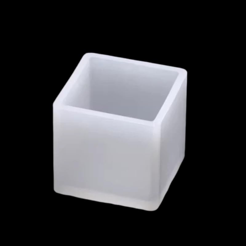 Square Resin Moulds Silicone,50MM Cube Silicone Mould Resin Casting Mold for DIY Casting Craft