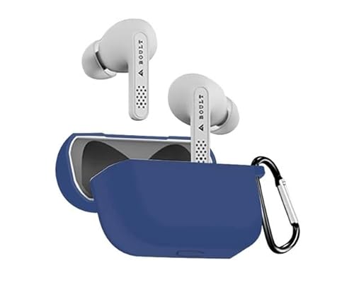 Colorcase-Front-Back-Full-Protection-Silicon-Case-Cover-for-Boat-Airdopes-Flex-454-ANC-TWS-Earbuds-Blue-Earbuds-Not-Included