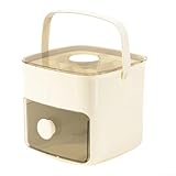 Vilgftyiet Eiswürfelbereiter Aufbewahrungsbehälter mit 2 Tabletts 48 Würfel...