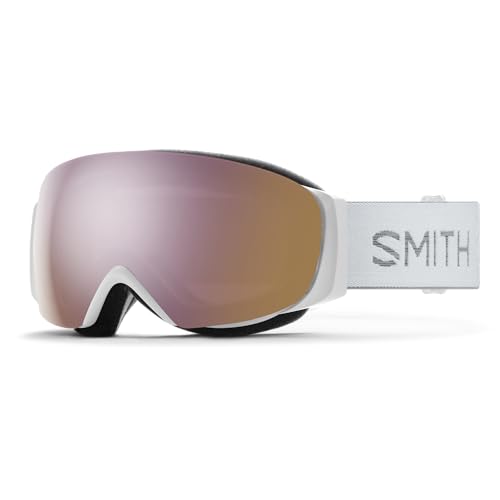 Masque de ski SMITH I/O MAG S pour femme avec écran ChromaPop rose