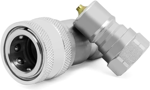 [TOKIWANO] 1/2 NPT Ag ISO 5675 �����J�v���[ �N�C�b�N�R�l�N�g�g���N�^�[�����J�b�v�����O �p�C�I�j�A�X�^�C�� �_�Ɨp�����J�v���[ [���s�A���i]