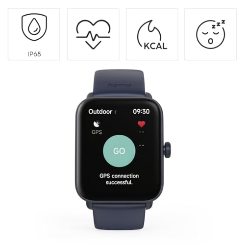 Montre connectée GPS Hama 6010 bleue avec écran TFT et appels - 2