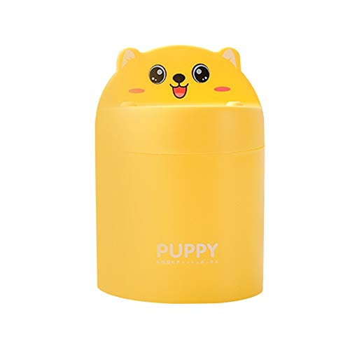 Splenssy Multifunctionele papieren handdoekhouder mobiele telefoon houder huishoudelijke opbergdoos geel