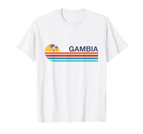 Paysage coloré de Gambie T-Shirt