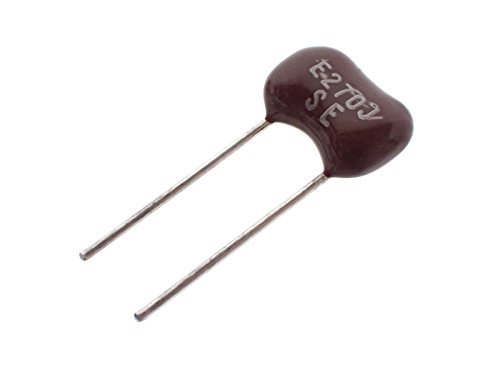 SOSHIN (双信電機) ディップ マイカコンデンサ 500V 27pF (許容差±5%) DM15シリーズ DM15E270J5