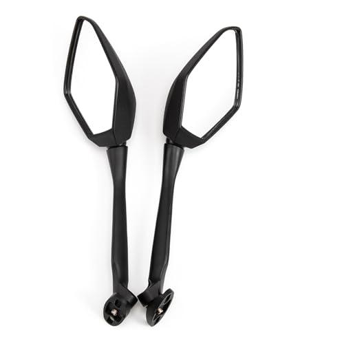 Espejos retrovisores para Kawasaki Ninja 250R con cristal antirreflejos negro