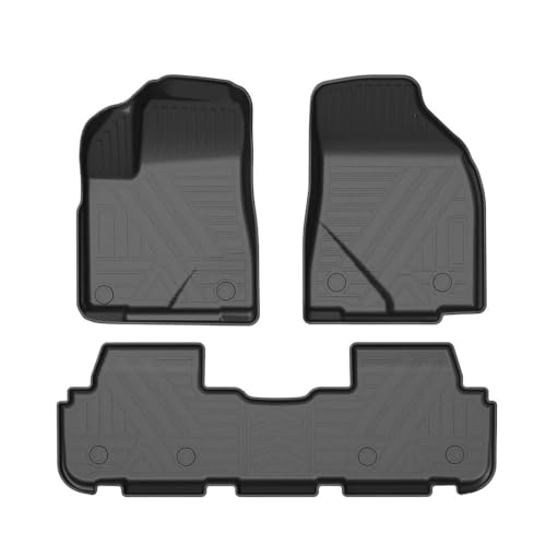 Tapis de sol de voiture pour Toyota Highlander 2016-2019 finition moquette haute densité
