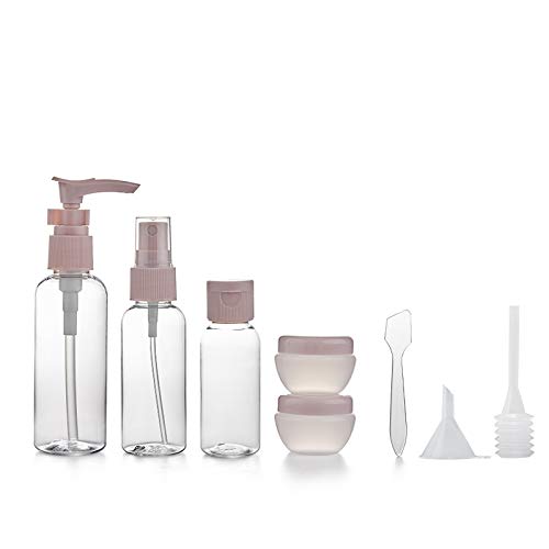 Islmlisa8 Pcs Travel Bottles Set，Travel Size Containers for Toiletries for Shampoo Leak-proof Travel Accessories Containers
