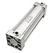 Baomain Pneumatic Air Cylinder SC 63 x 200,PT 3/8, Bore 2 1/2 inch(63mm), Stroke 8 inch(200mm), Dual Action 1 Mpa,for Industrial Machinery