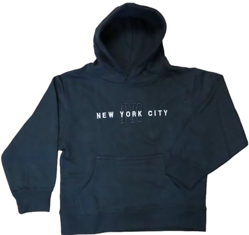 Kids Hoodie Apparel New York City NYC Embroidered Hoodie Small