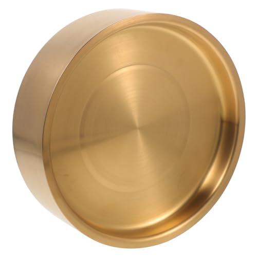 Plato de sushi de acero inoxidable dorado elegante miniatura 1