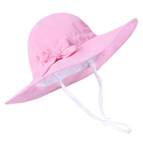 Sombrero de sol para bebé con protección máxima UPF 50+ y ala ancha para verano