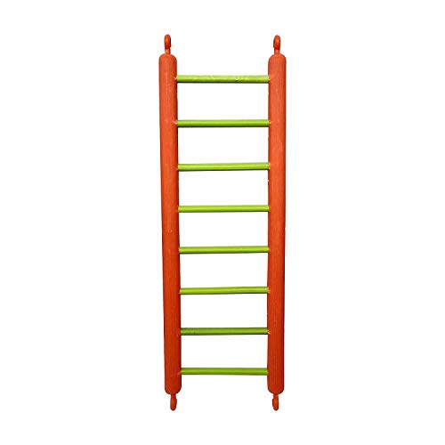 Foodie Puppies Plastic Swing Stair Ladder Bird Toy for Parakeets and Parrots | Cage Accessories for Small and Medium Birds - Color May Vary (Straight Stair) (B07GV3CXLG) Amazon Price History, Amazon Price Tracker