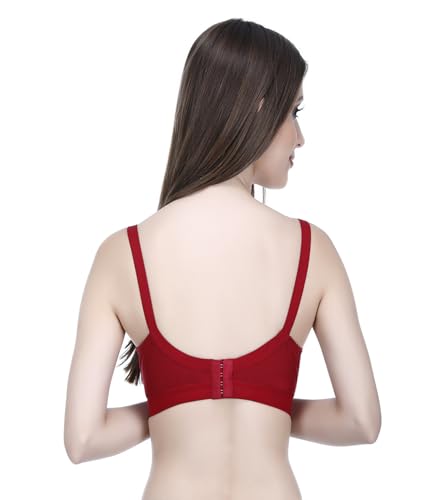 Image of Elina Women's Hosiery Non-Padded Wire Free Regular Bra