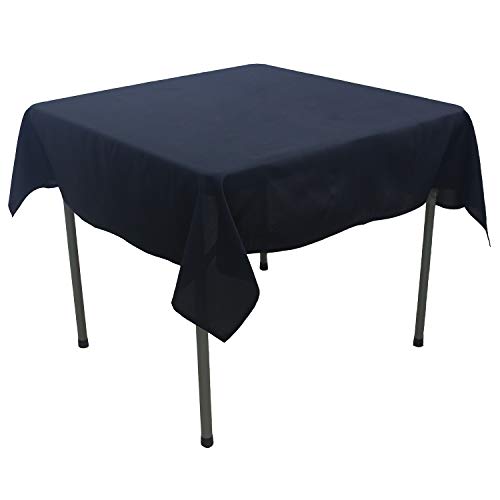 KaitatsuSen Nappe Carrée en Tissu Polyester, Noir, 150x150 cm